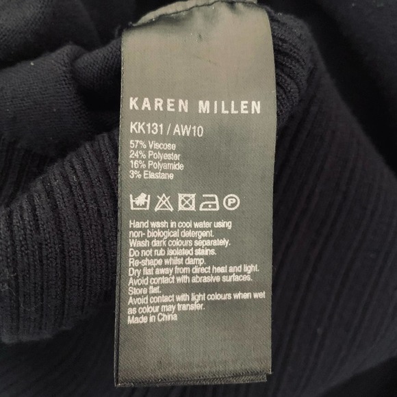 KAREN Millen Turtleneck Sweater Dress - Picture 5 of 10